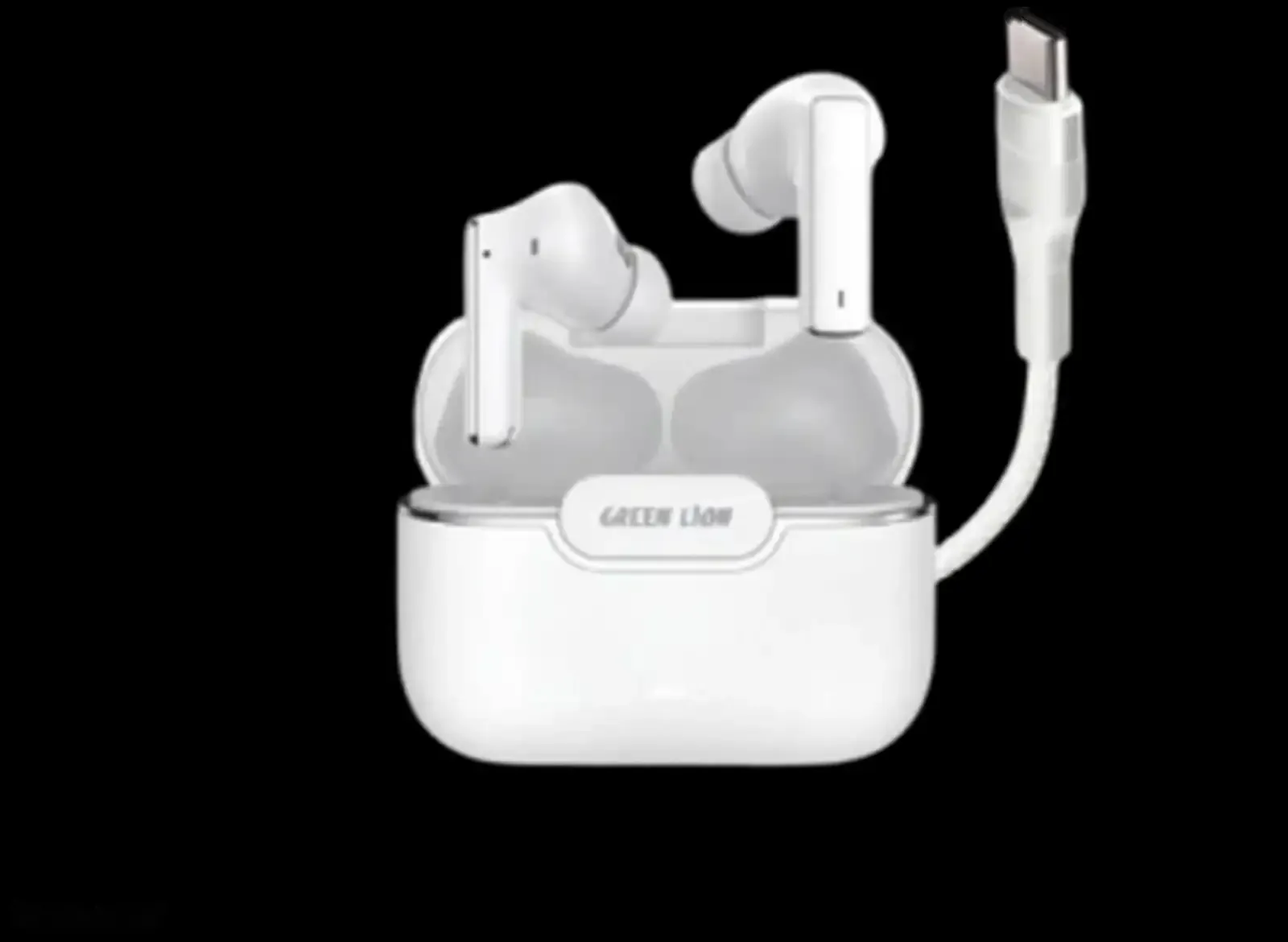 Беспроводные наушники Green Lion River Plus True Wireless Earbuds белый
