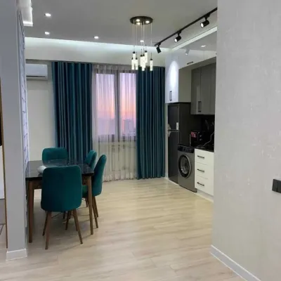 1-комн. квартира, 14 этаж, 45 м², Шохмансур — миниатюра 3