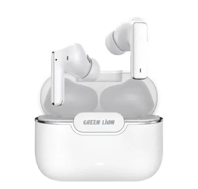 Беспроводные наушники Green Lion River Plus True Wireless Earbuds белый