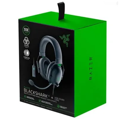 Наушники Razer Blackshark V2+ USB Sound Card — миниатюра 1