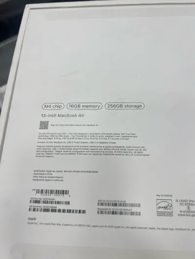 Ноутбук macbook air m4 — миниатюра 3