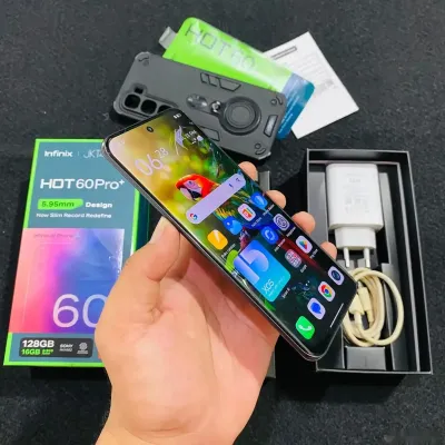 Infinix Hot 60 pro 16/256Gb Green 5160мач — миниатюра 3