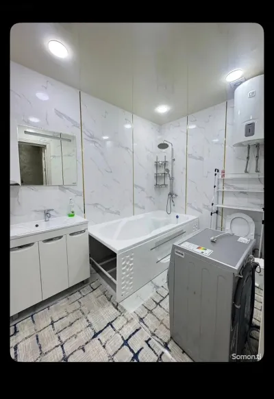 2-комн. квартира, 16 этаж, 105м², Сомони — миниатюра 6
