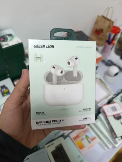 Беспроводные наушники Green Lion Earbuds Pro 3 True Wireless Earbuds , белый — миниатюра 1