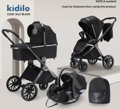 Прогулочная коляска Kidilo 3в1