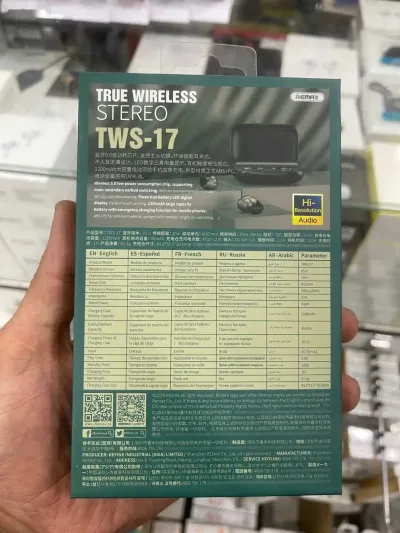 Беспроводные наушники Remax TWS-17 — миниатюра 2
