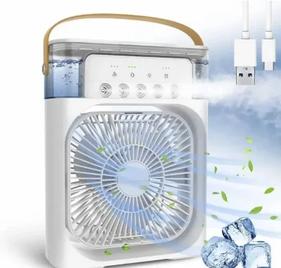 Настольный вентилятор с брызгами воды с охлаждением эффектом