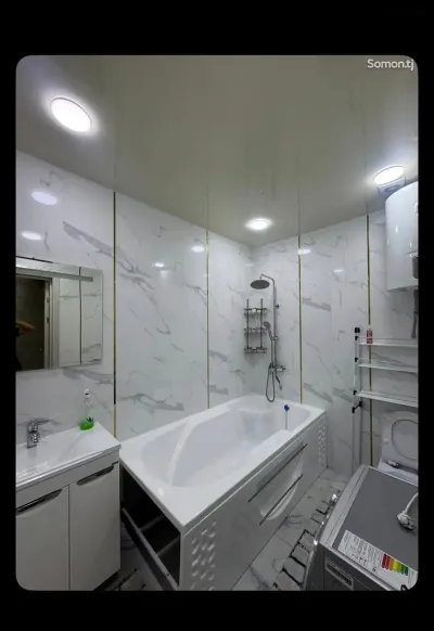 2-комн. квартира, 16 этаж, 105м², Сомони — миниатюра 8
