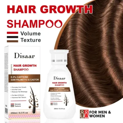 Шампунь Disaar Hair Growth Shampoo с кофеином и экстрактом пальмы сереноа — миниатюра 8