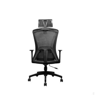 Компьютерное кресло Fantech OC-A258 с сетчатой спинкой и подголовником — миниатюра 3