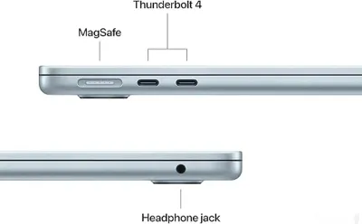 Ноутбук Apple MacBook Air 13 2025, M4, 16GB/256GB — миниатюра 5