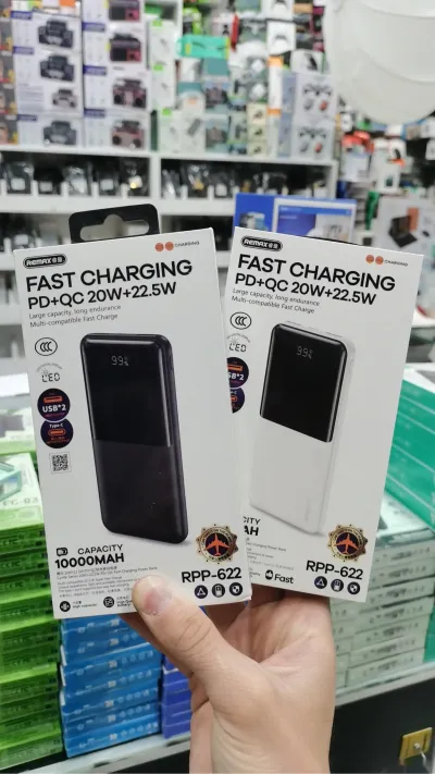 Внешний аккумулятор Remax RPP-622 10000 mah с быстрой зарядкой — миниатюра 1