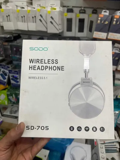 Наушники Sodo Sd 705 Bluetooth 5 Modes EQ Stereo Microphone Support Tf Card — миниатюра 1