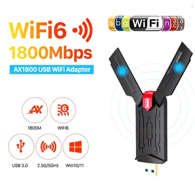 Адаптер Pix-Link-UAX03 USB Wi-Fi 6 адаптер — миниатюра 1