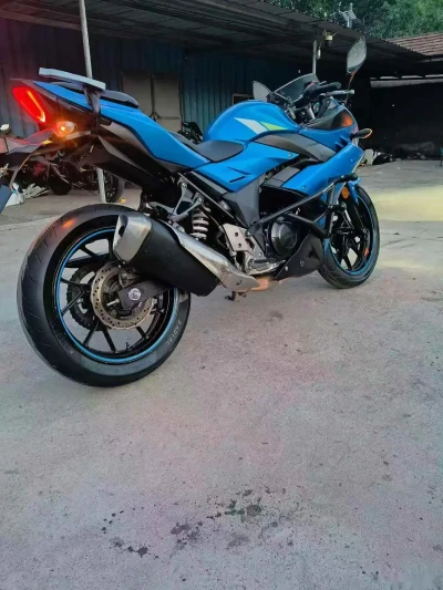 Мотоцикл Suzuki GX 250 на заказ — миниатюра 4