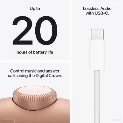 Наушники Apple AirPods Max, 2-го поколения, Wireless Over-Ear USB-C Orange