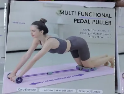 Многофункциональный эспандер для фитнеса pedal resistance band — миниатюра 2