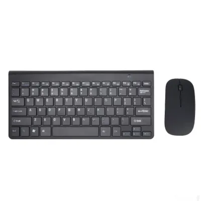 Беспроводная клавиатура и мышь Slim Multimedia Keyboard — миниатюра 1