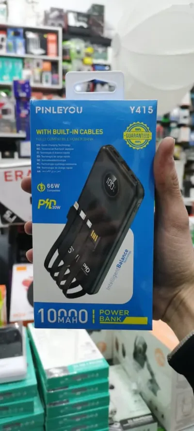Внешний аккумулятор Power Bank Pinleyou 10.000 mAh — миниатюра 1