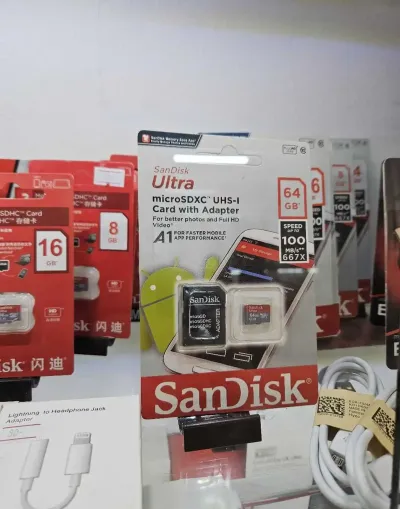 Флешка SanDisk 64Gb 100Mbit