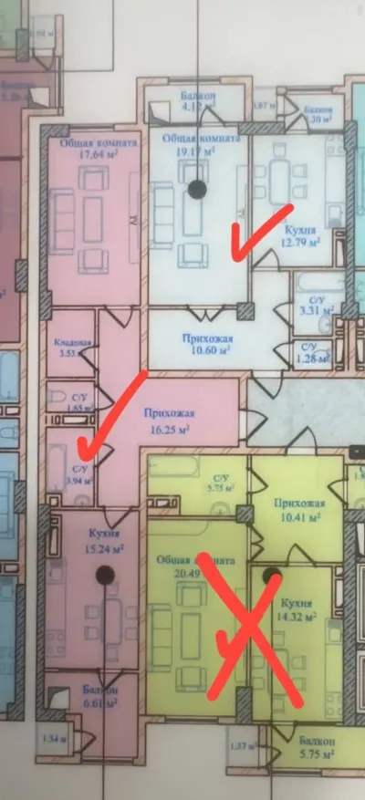 3-к квартира — миниатюра 2