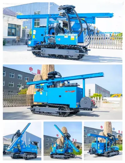 Машинаи ҳамрории сояфарории офтобӣ Solar Pile Driver — миниатюра 5
