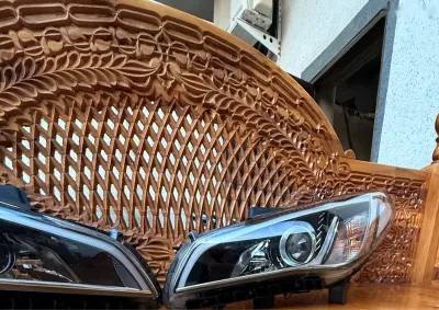 Фара от Hyundai Sanata LF — миниатюра 2