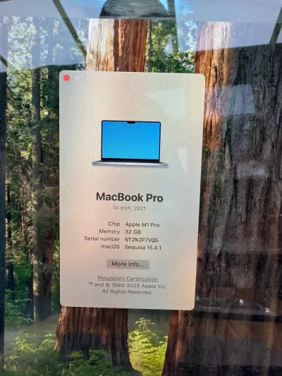 Ноутбук MacBook Pro 14 M1 Pro 2021 — миниатюра 3