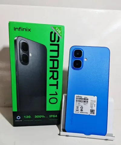Infinix Smart 10 6/64gb black 5200Мач