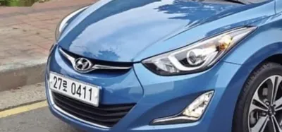 Бампер Передний Hyundai Avante 2011-2014 — миниатюра 1