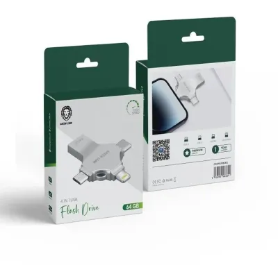 Флеш накопителя Green Lion 4 in 1 USB Flash Drive 64GB