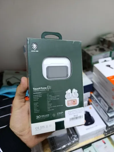 Беспроводные наушники Green Lion Touch Tone Lite Active Noise Cancellation — миниатюра 2