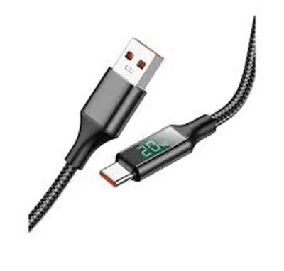 Кабель Type--C to Lighting BU32 черный
