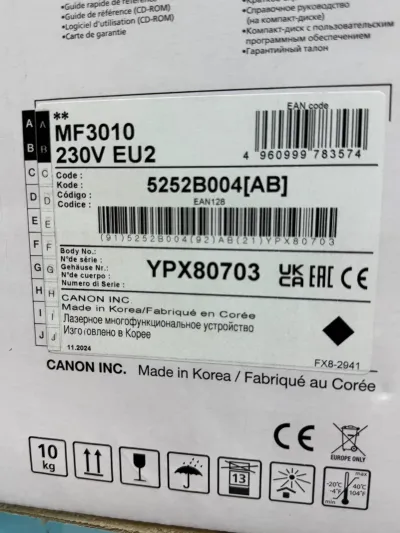 Принтер Canon всё в одном MF3010 — миниатюра 4