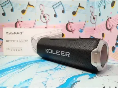 Портативная Bluetooth колонка Koleer S218 — миниатюра 3