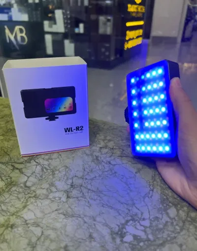 Видео-свет WL-R2 для съёмки фото и видео, осветитель светодиодный LED RGB