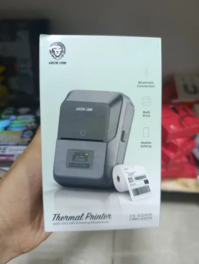 Принтер Green Lion Thermal Printer серый