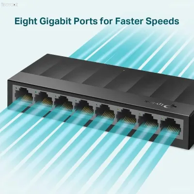 Коммутатор TP-Link LS1008G 8-Port Gigabit Desktop Switch