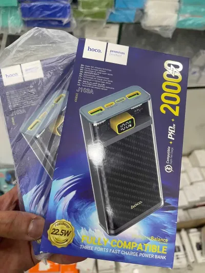 Внешний аккумулятор 20000 mAh Hoco J104А — миниатюра 1