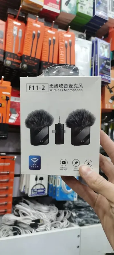 Микрофон для мобильного телефона 3in1 F11-2 — миниатюра 3