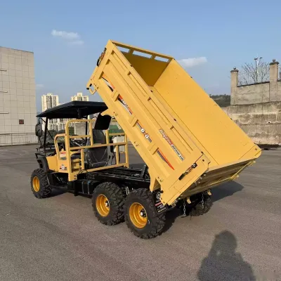 Мотороллер DQ500 4x4 грузовой — миниатюра 7