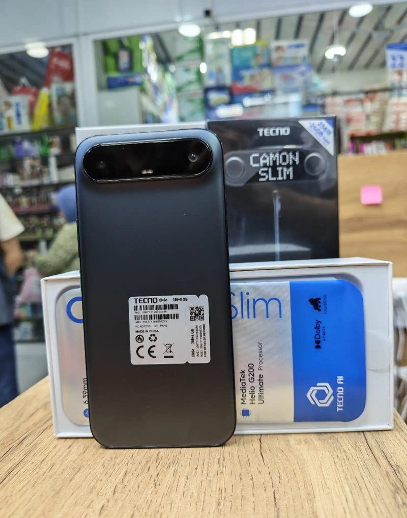 Tecno Spark Slim 16/256Gb black