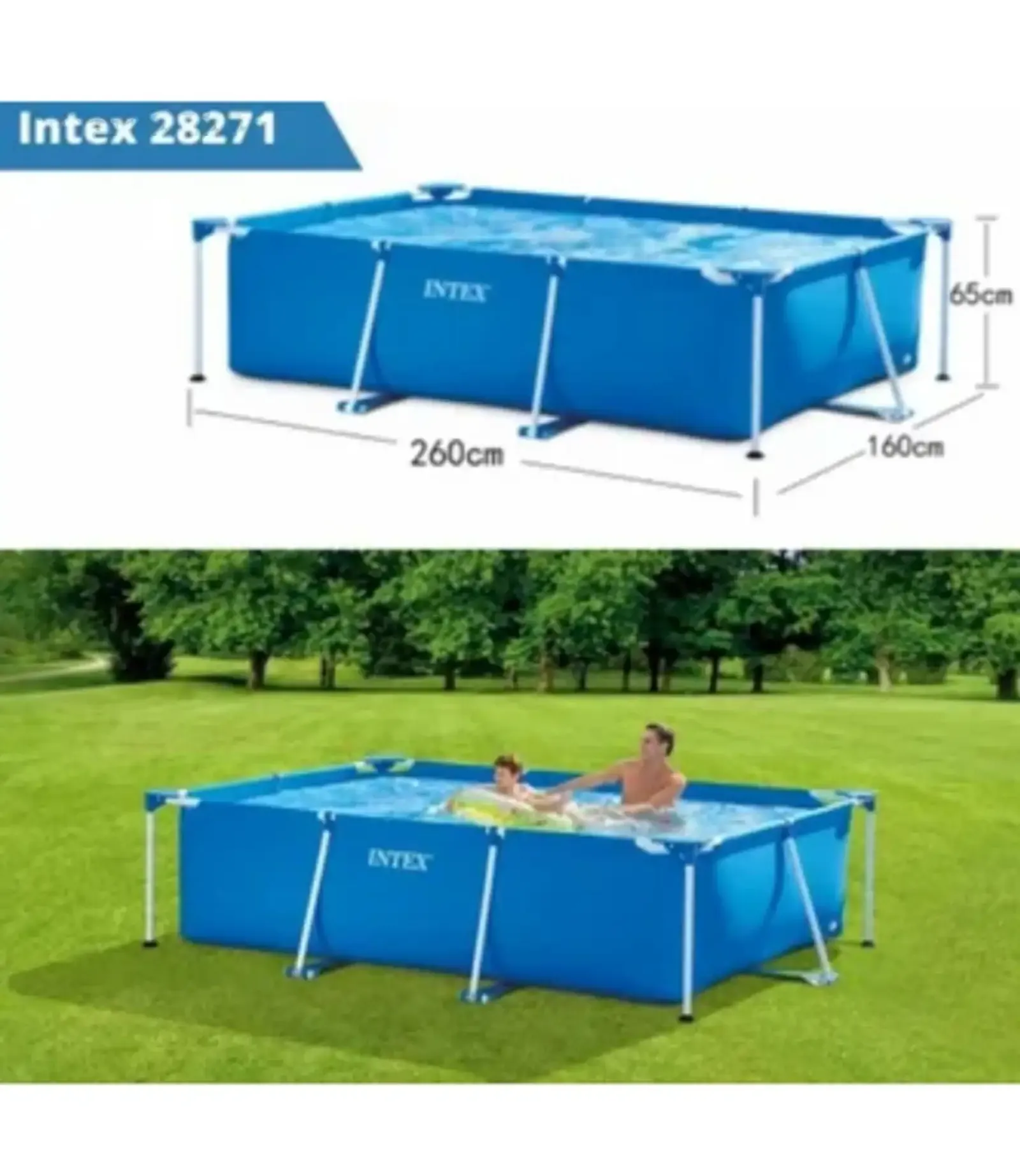 Бассейн от фирма Intex
