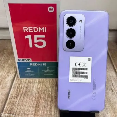 Xiaomi Redmi 15 8/256Gb black 7000Мач
