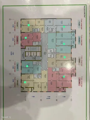 2-комн. квартира, 4 этаж, 55 м², сино