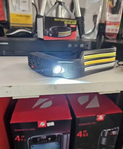 Фонарик w689-3 с датчиком