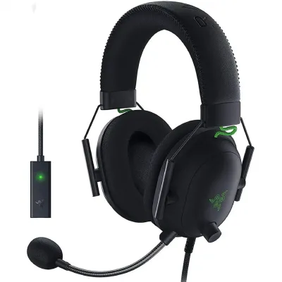 Наушники Razer Blackshark V2 + USB Sound Card — миниатюра 2