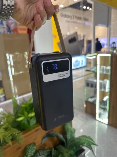 Внешний аккумулятор с фонарик Powerbank Mars 60000 mah — миниатюра 1
