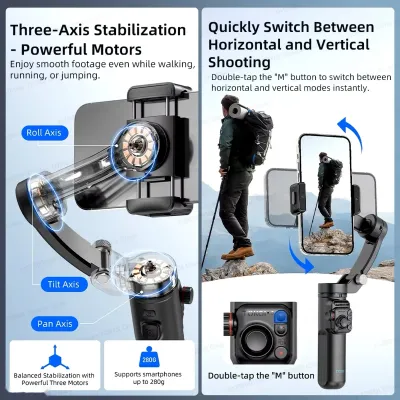 Стабилизатор 3-осевой Gimbal M02 — миниатюра 2
