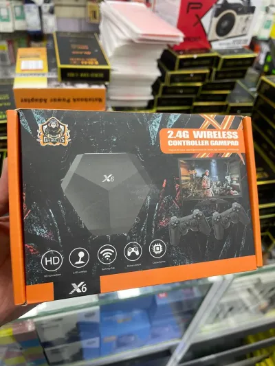 Игровая консоль X6 4K HD, встроенная в 15000/10000 классических игр